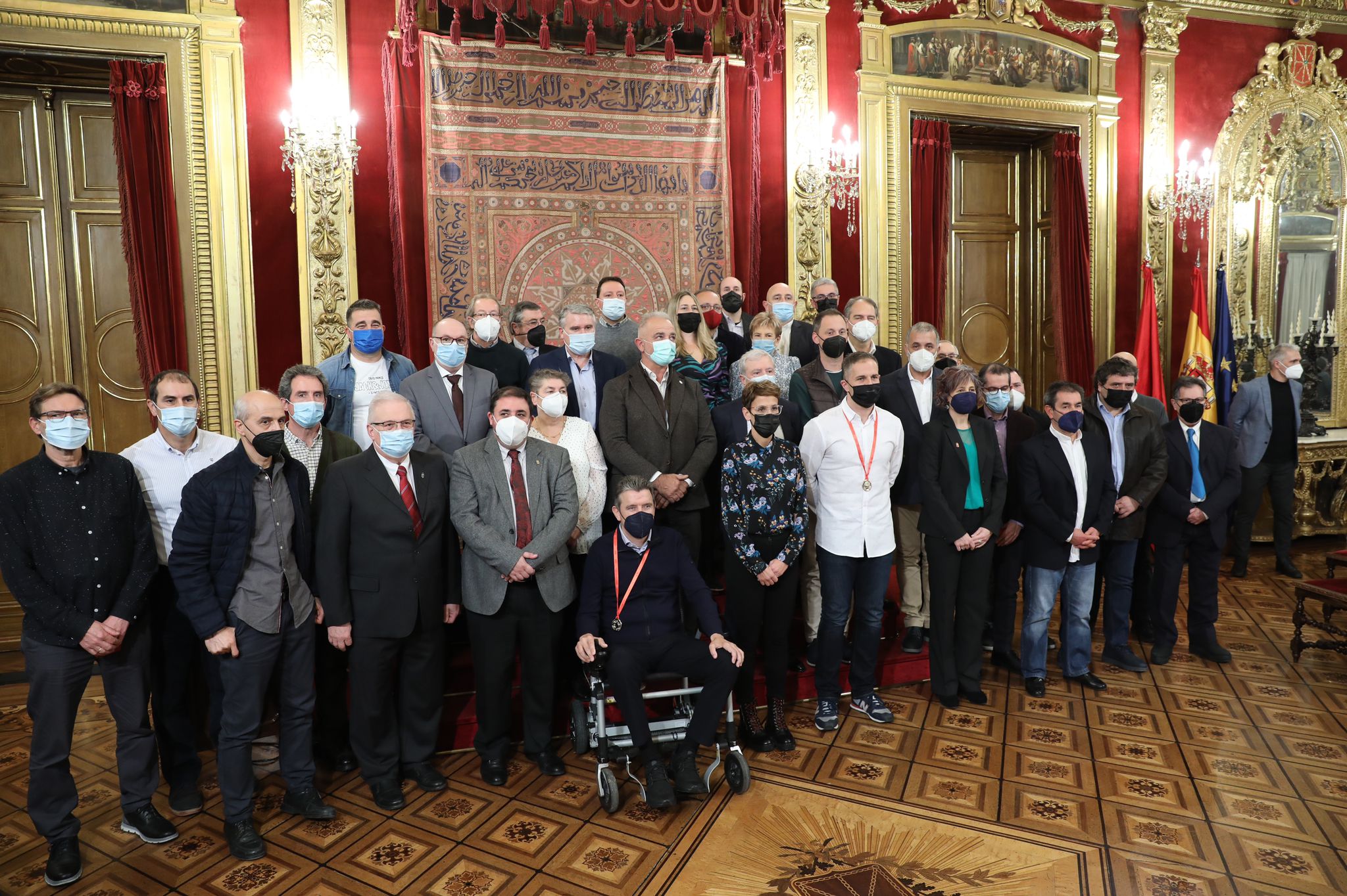 EDUARDO, MAIKA y OSKAR, GALARDONADOS CON LA MEDALLA DE PLATA AL MÉRITO DEPORTIVO DEL GOBIERNO DE NAVARRA 2021